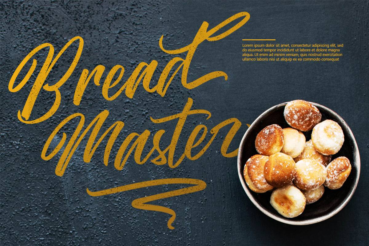 The Hamburg Font sample