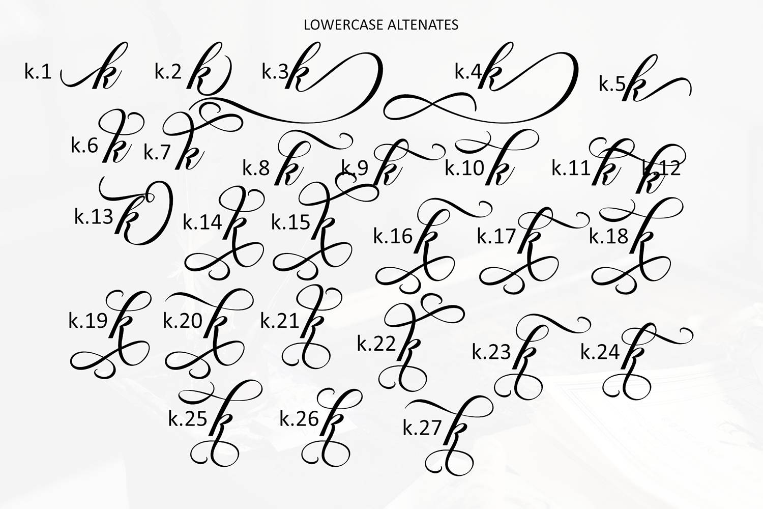 The Hardcover Font sample