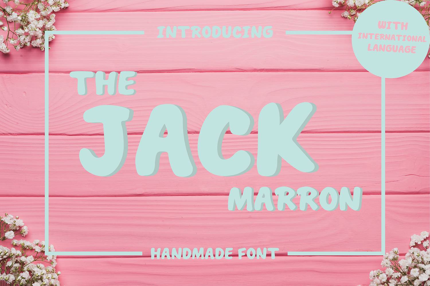 The Jack Marron Font sample