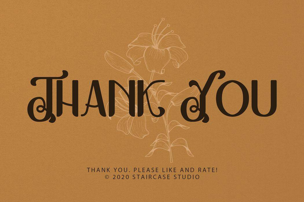 The Kingston Font sample