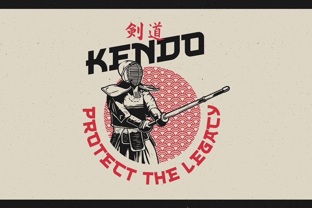 The Last Shuriken Font sample