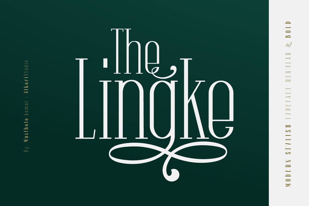 The Lingke Font sample