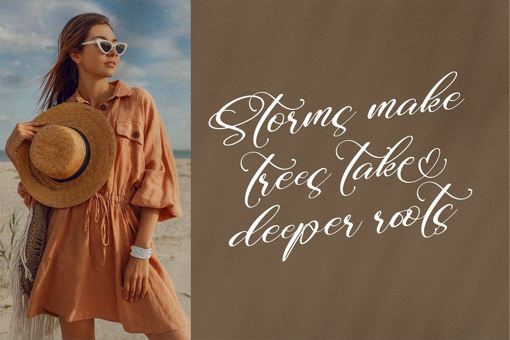 The Magistica Bright Font sample