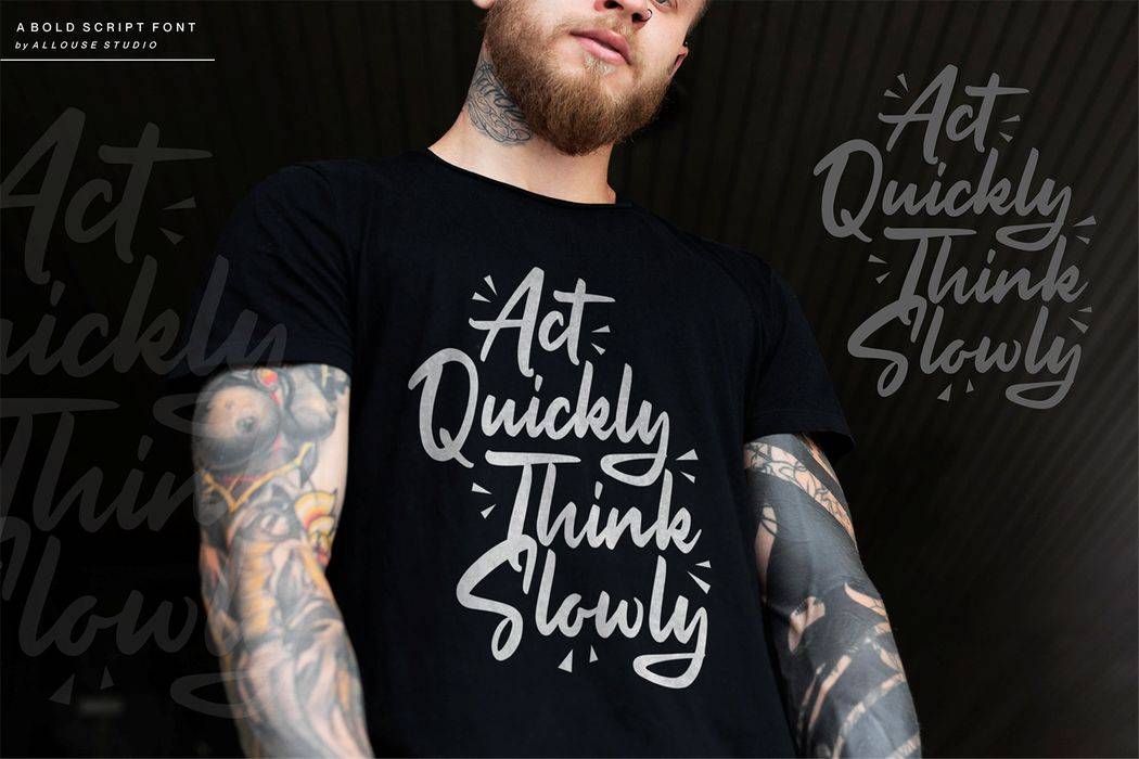 The Milligram Font sample