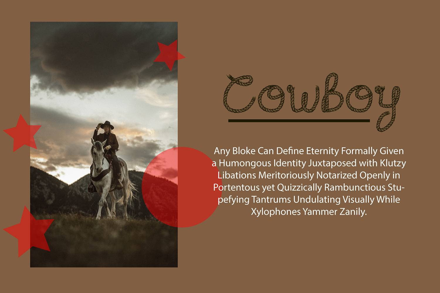 The Negul Font sample