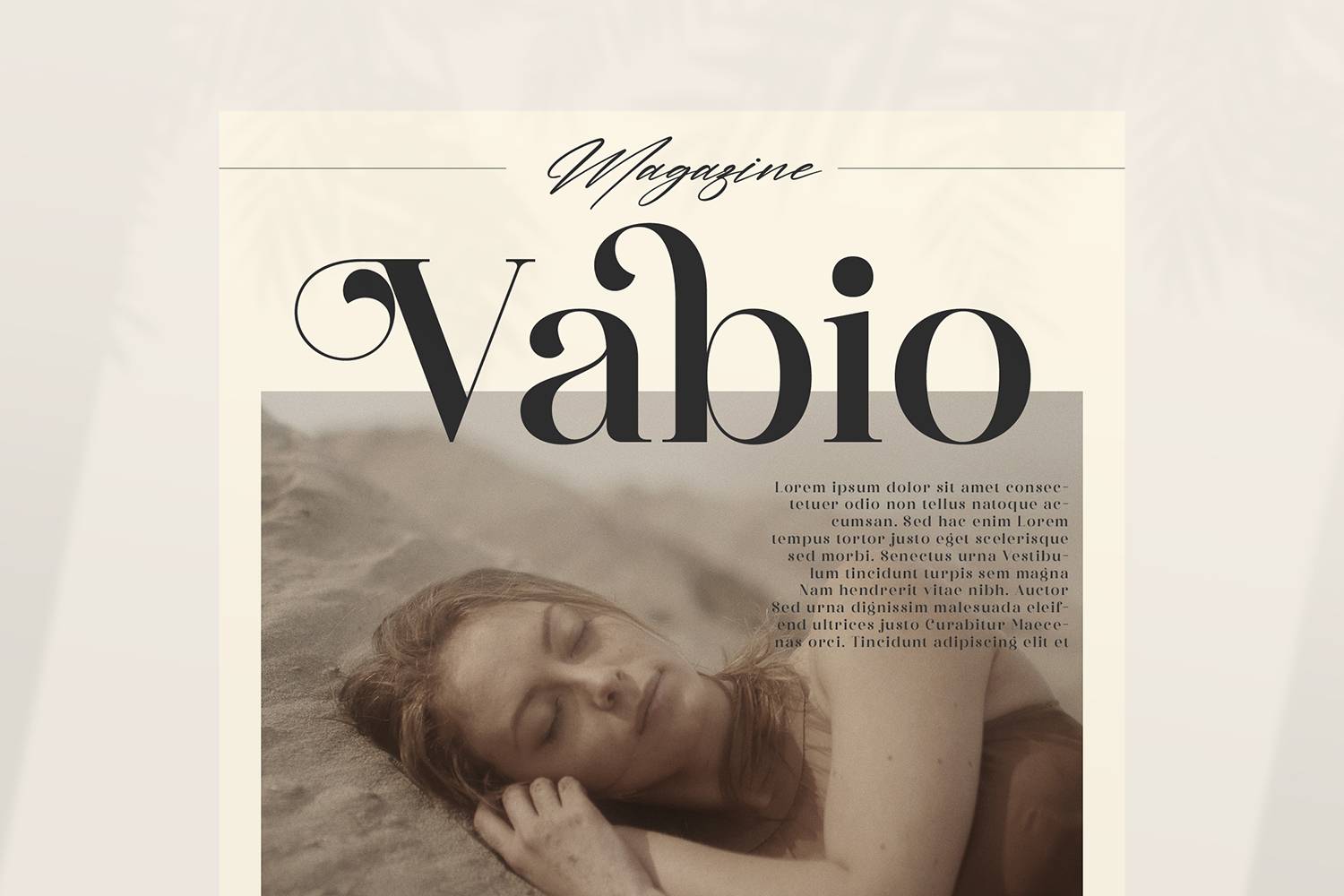 The Pablo Font sample