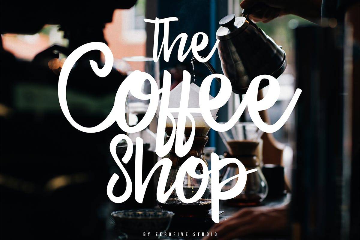 The Quietty Script Font sample