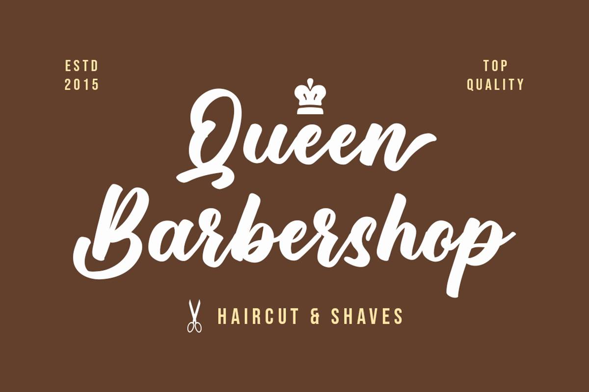 The Spettaco Font sample