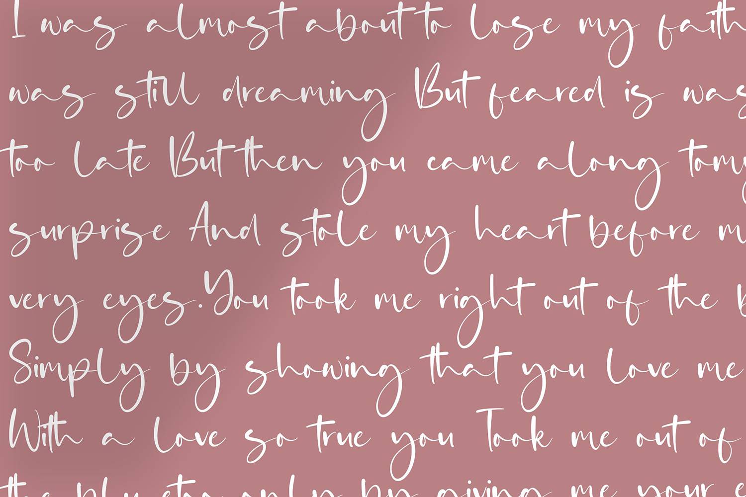 Thinker Justice Font sample