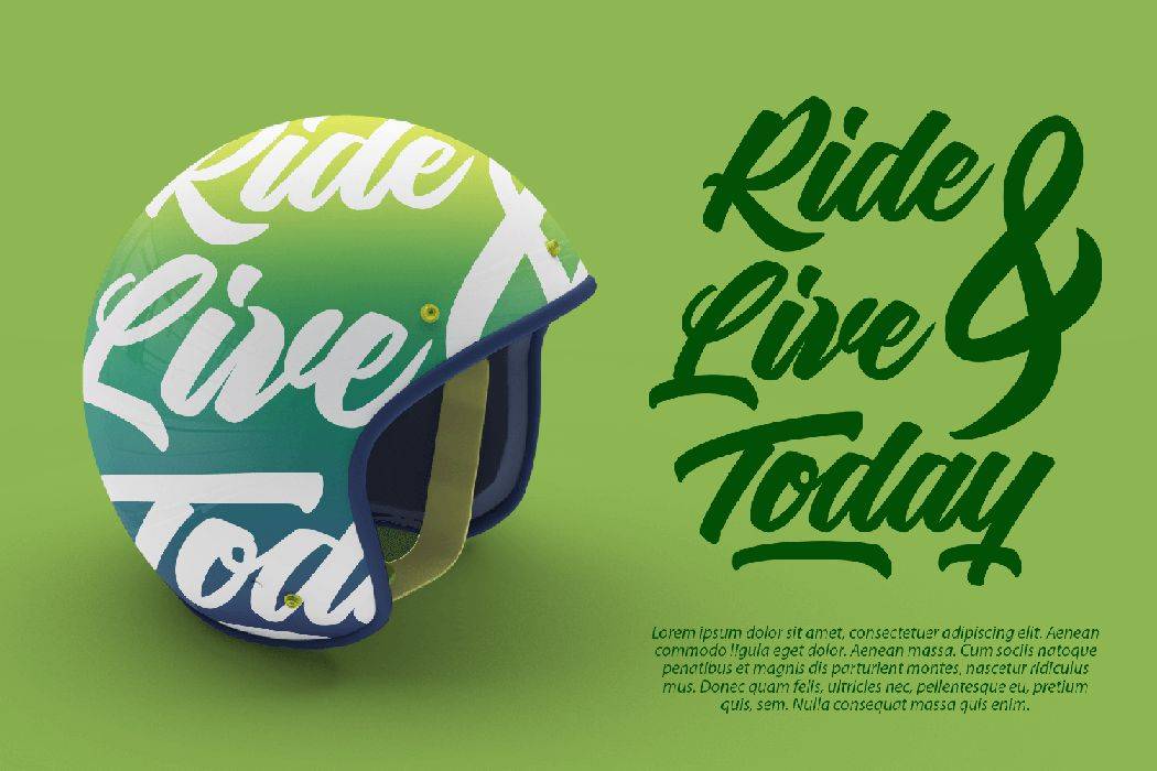 Thirthy Font sample