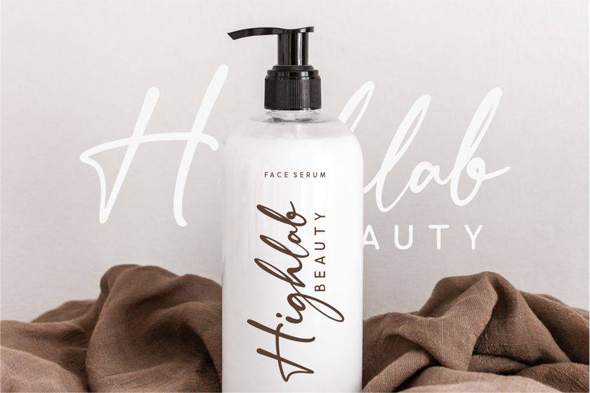Thirty Font sample