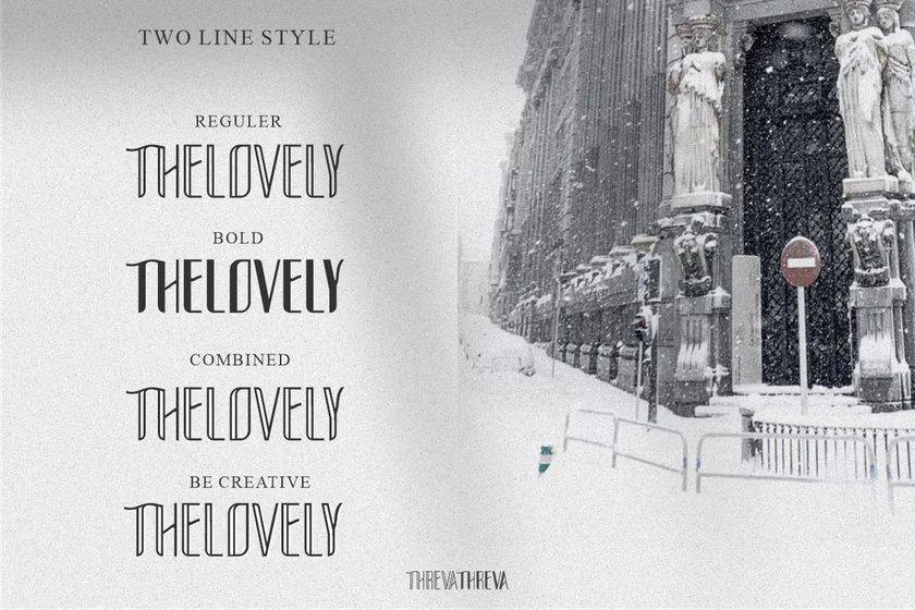 Threva Sans Font sample
