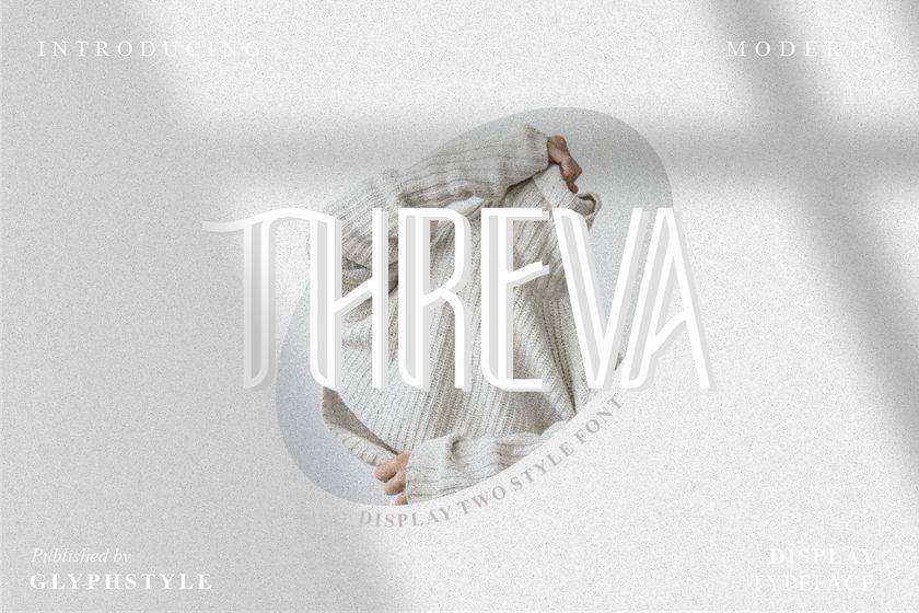 Threva Sans Font sample