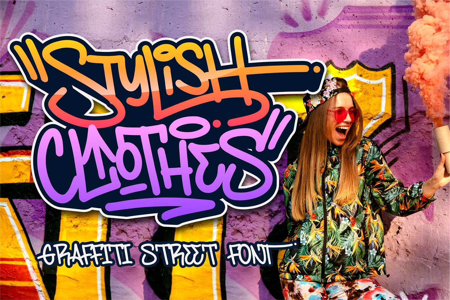 Timegoing Font sample