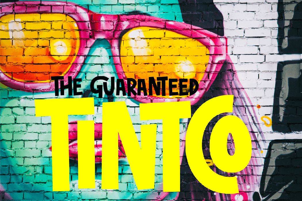 Tintco Font sample
