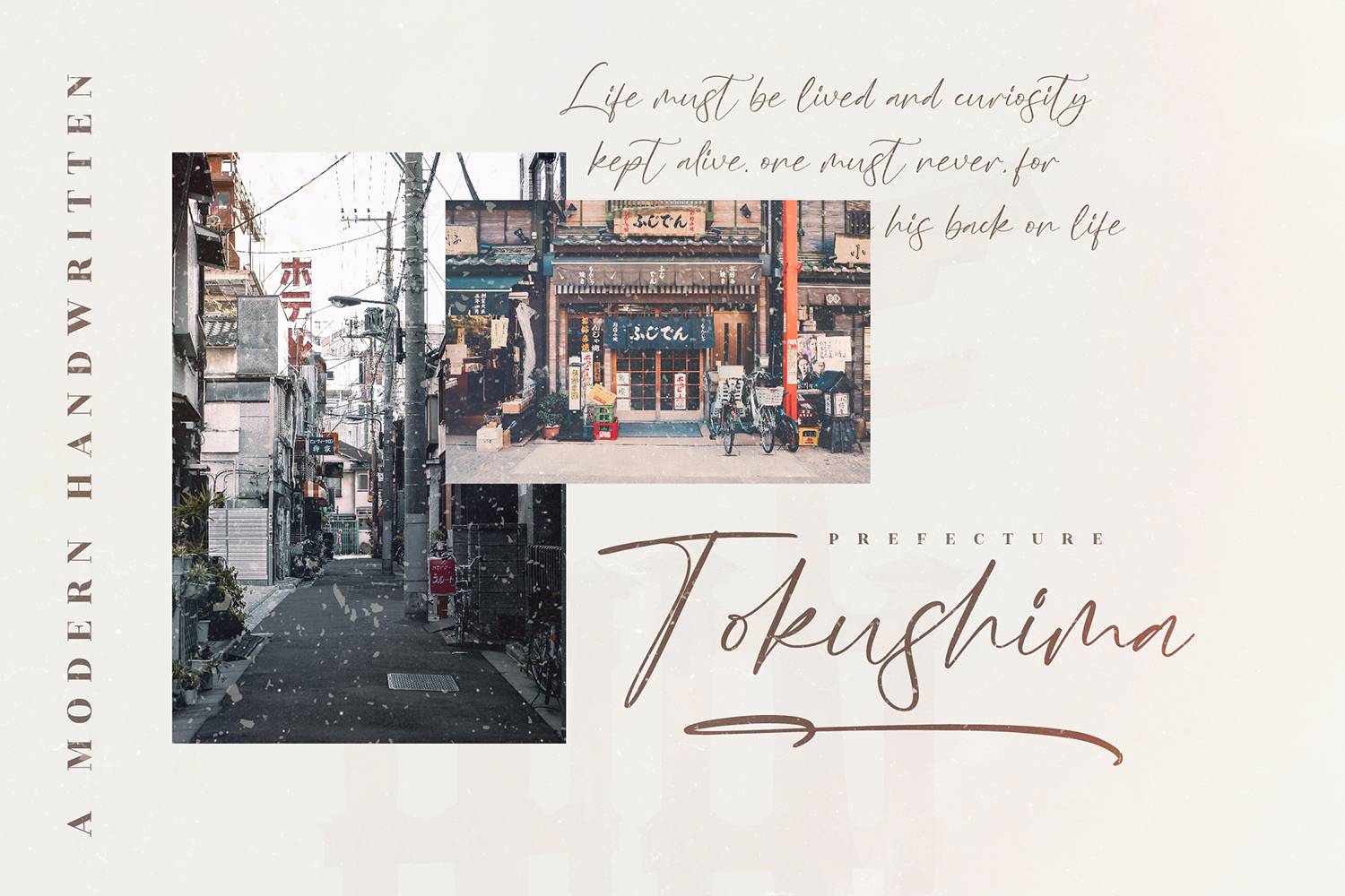 Tokushima Arigatou Font sample