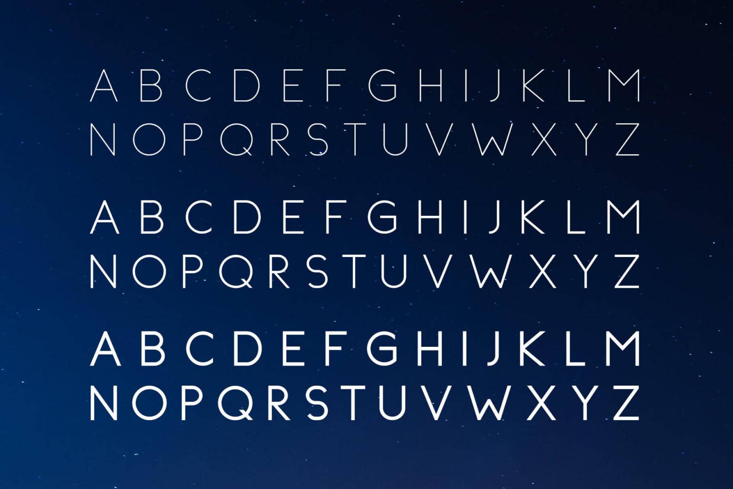 Topazia Font Family sample