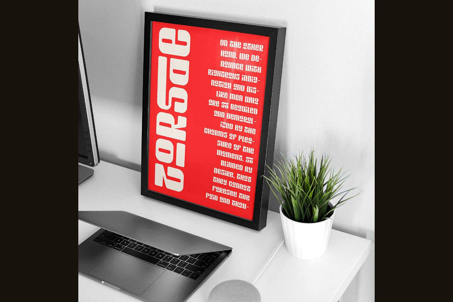 Torsae Font sample
