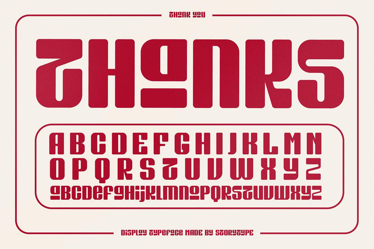 Torsae Font sample