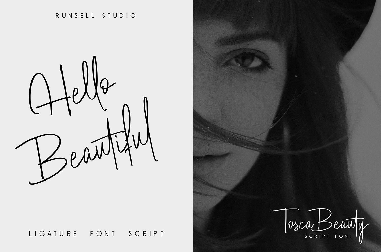 Tosca Beauty Font sample