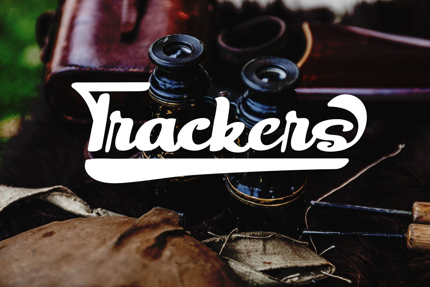 Trackers Font sample