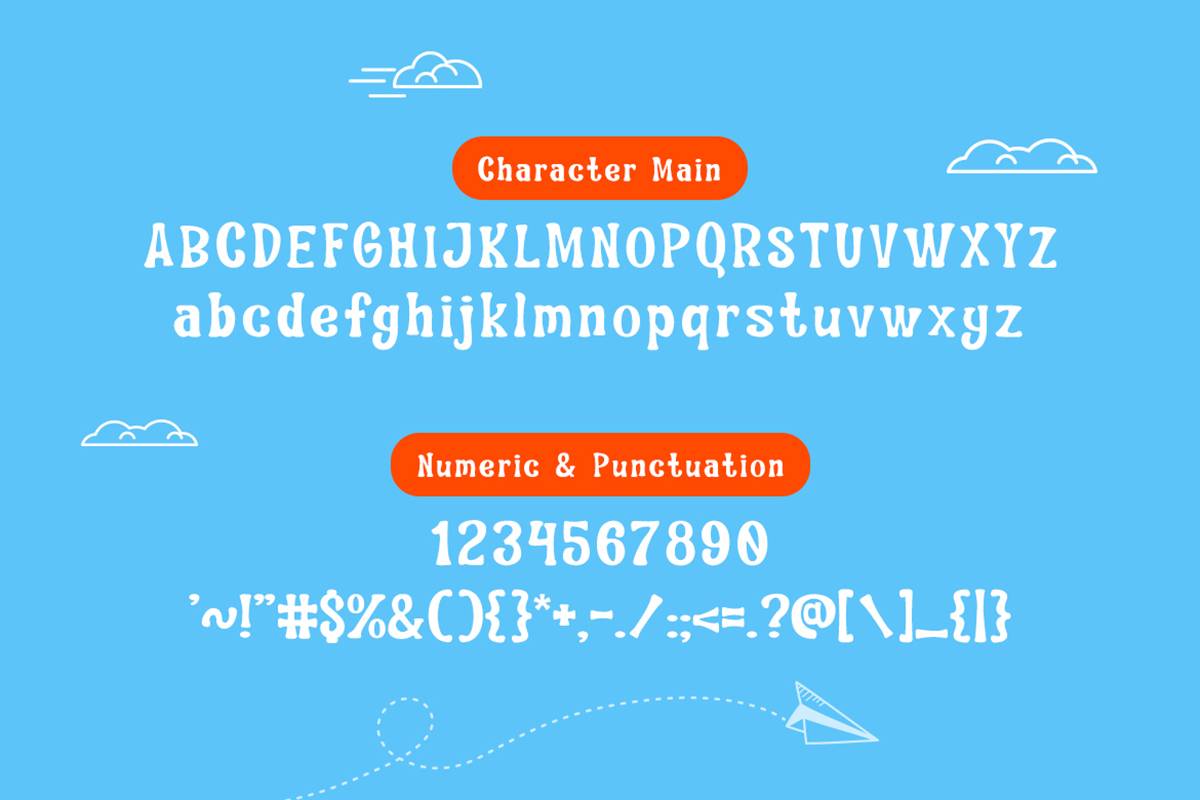 Travelista Font sample