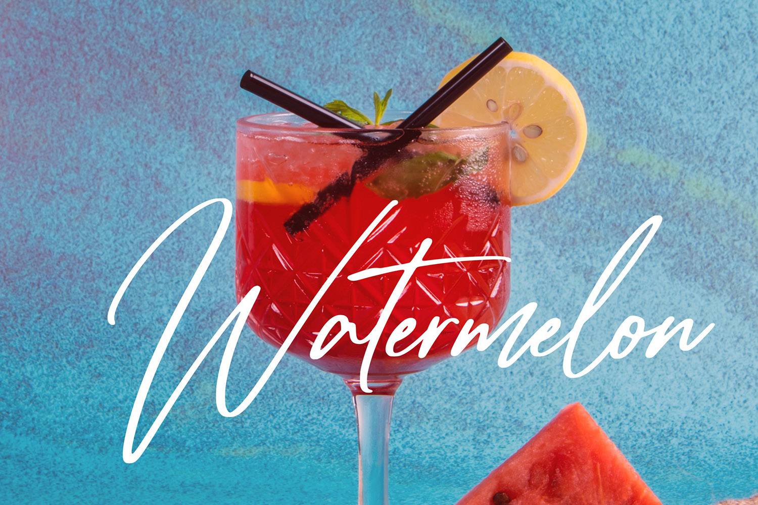 Tropical Harmony Font sample