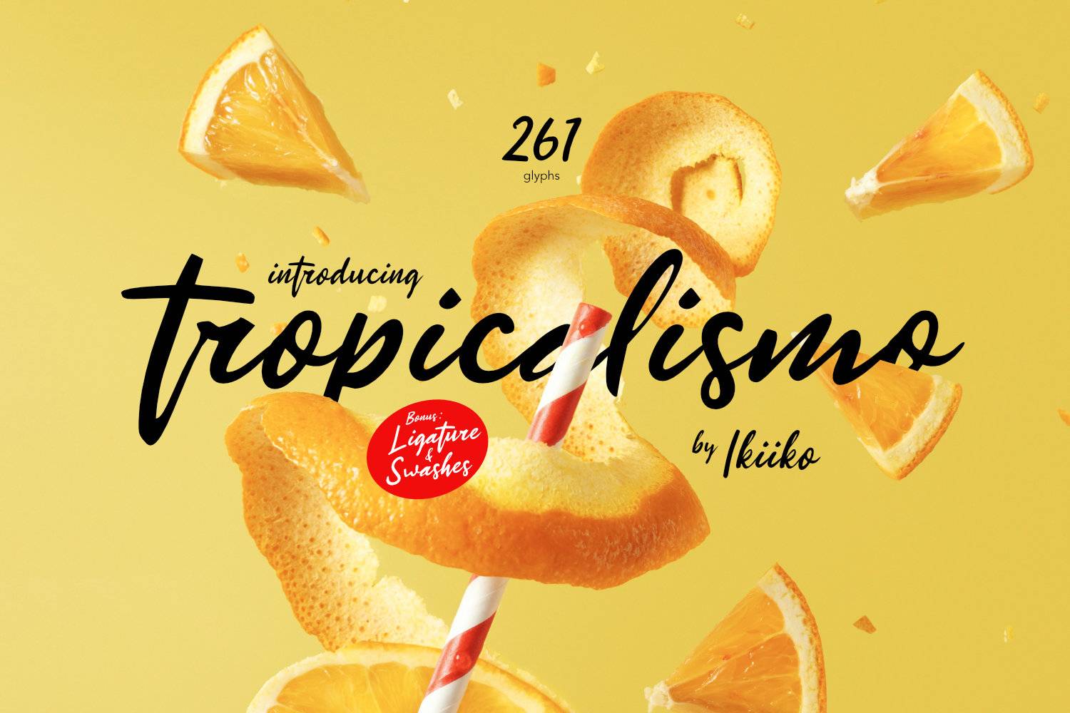 Tropicalismo Font sample