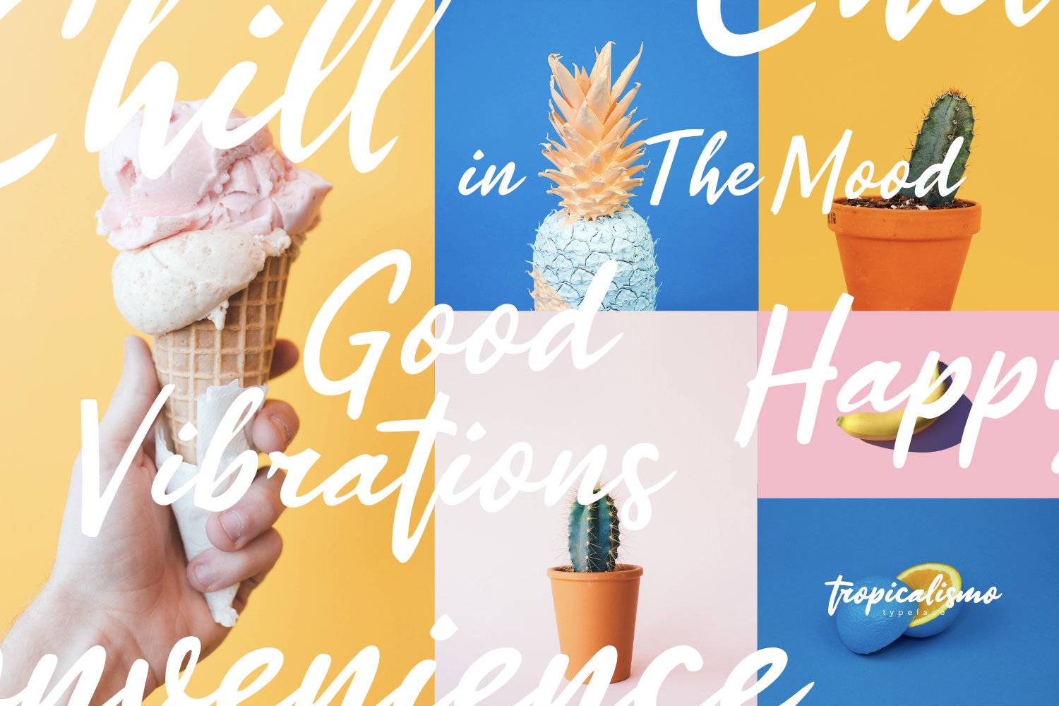 Tropicalismo Font sample