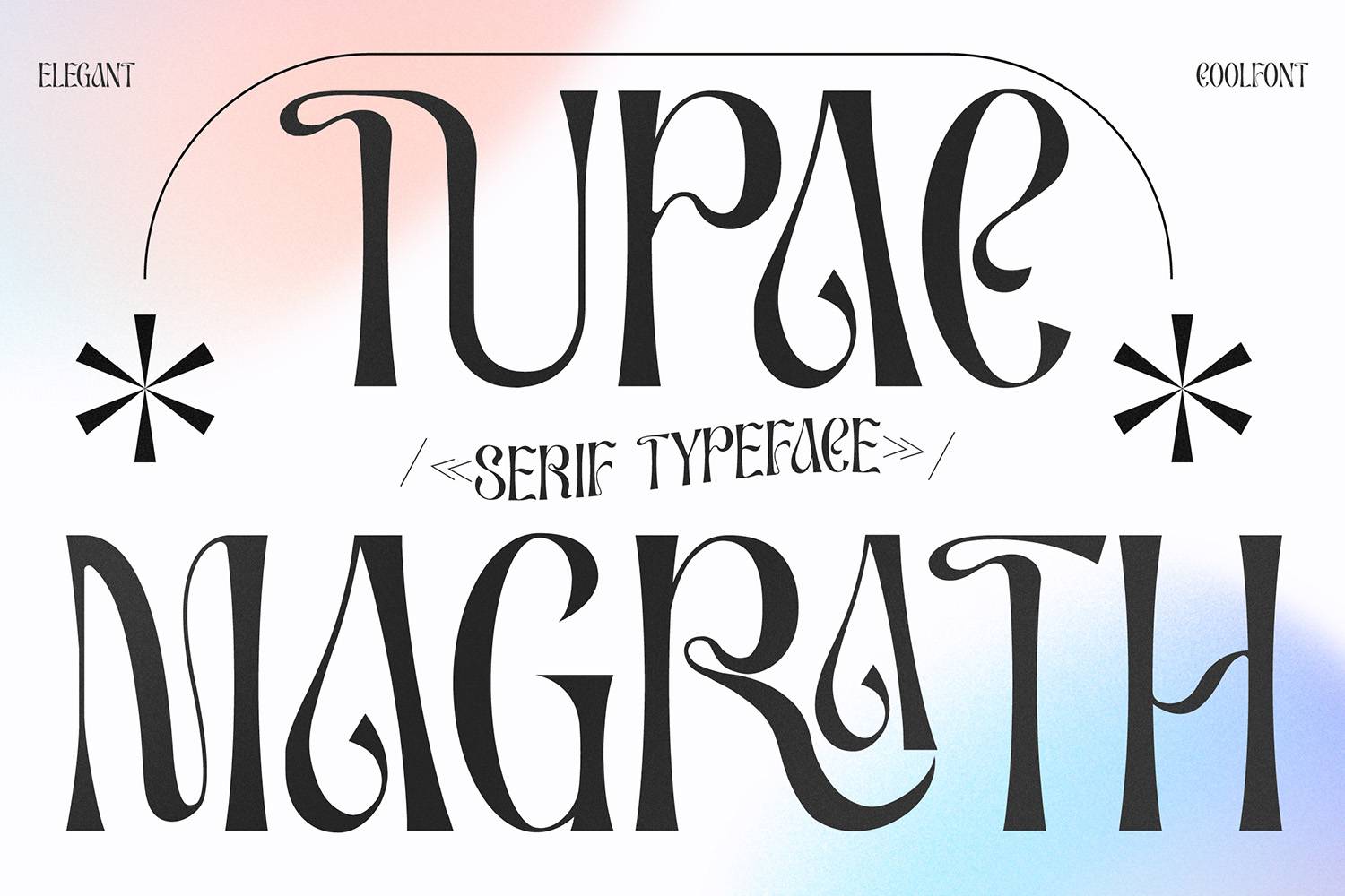 Tupac Magrath Font sample