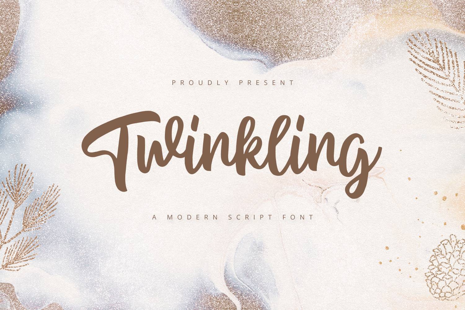 Twinkling Font sample