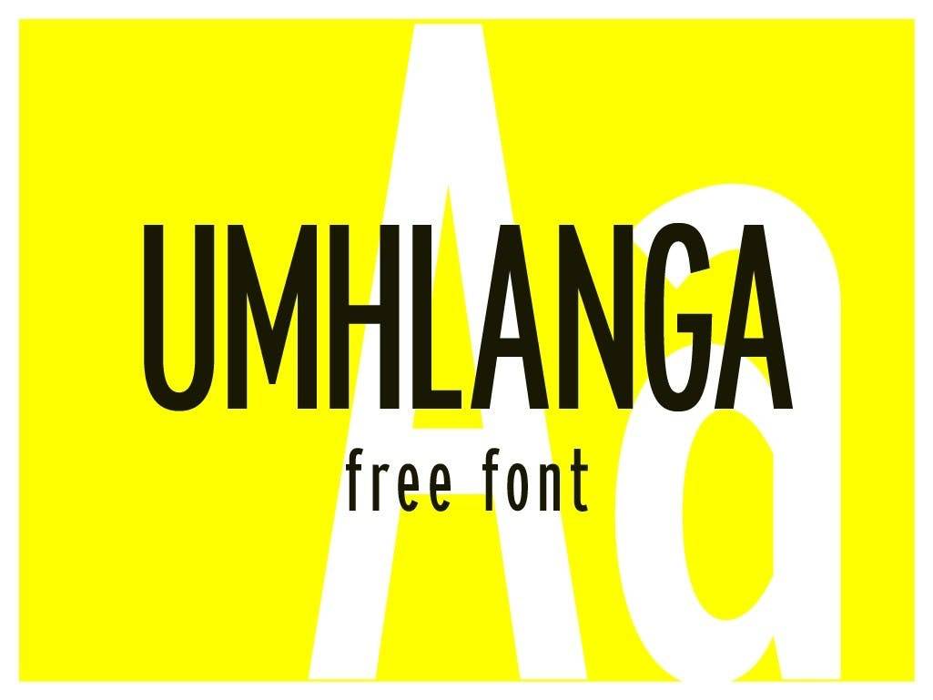 Umhlanga Sans Font sample