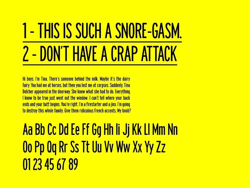 Umhlanga Sans Font sample