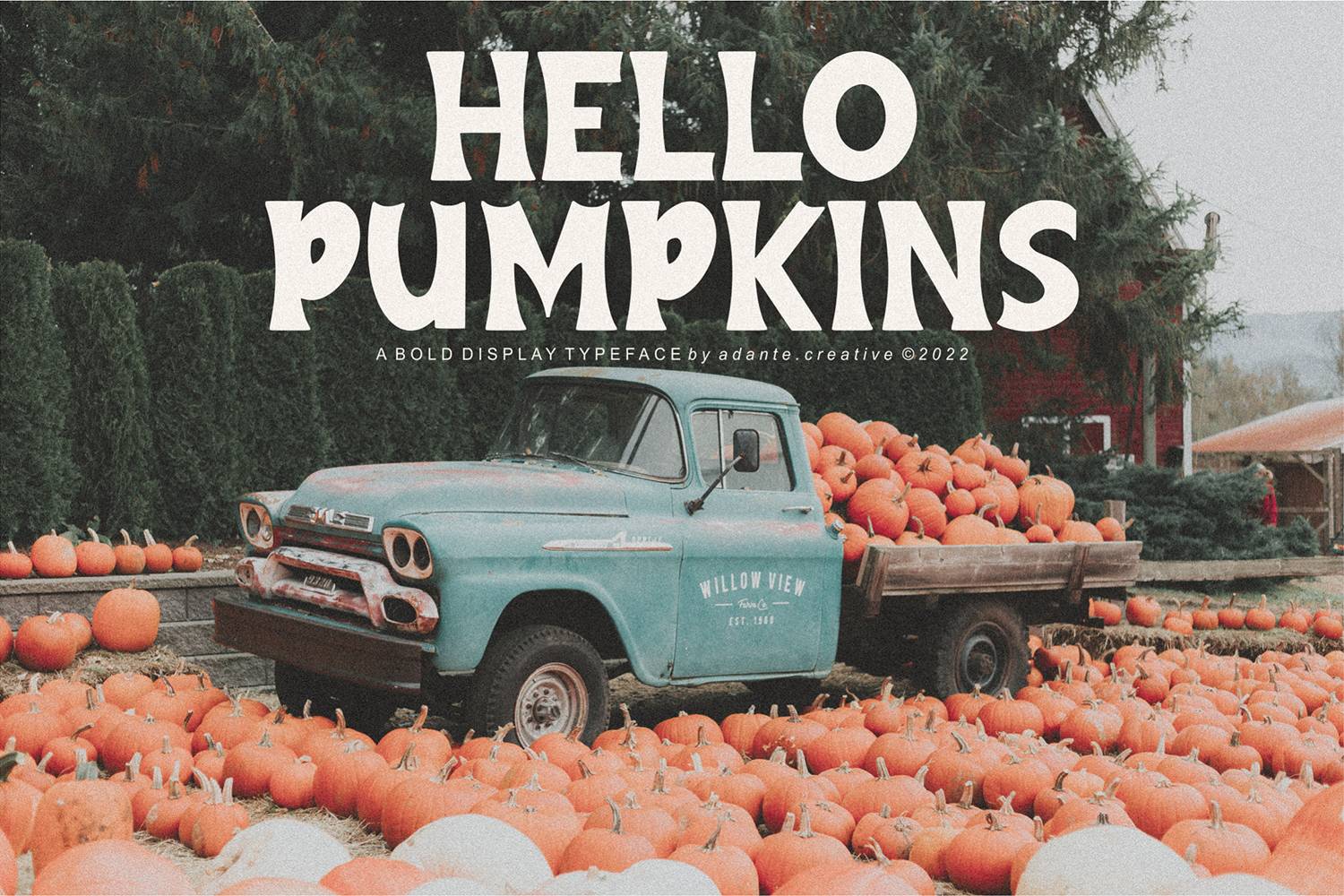 Uncle Hours Font sample