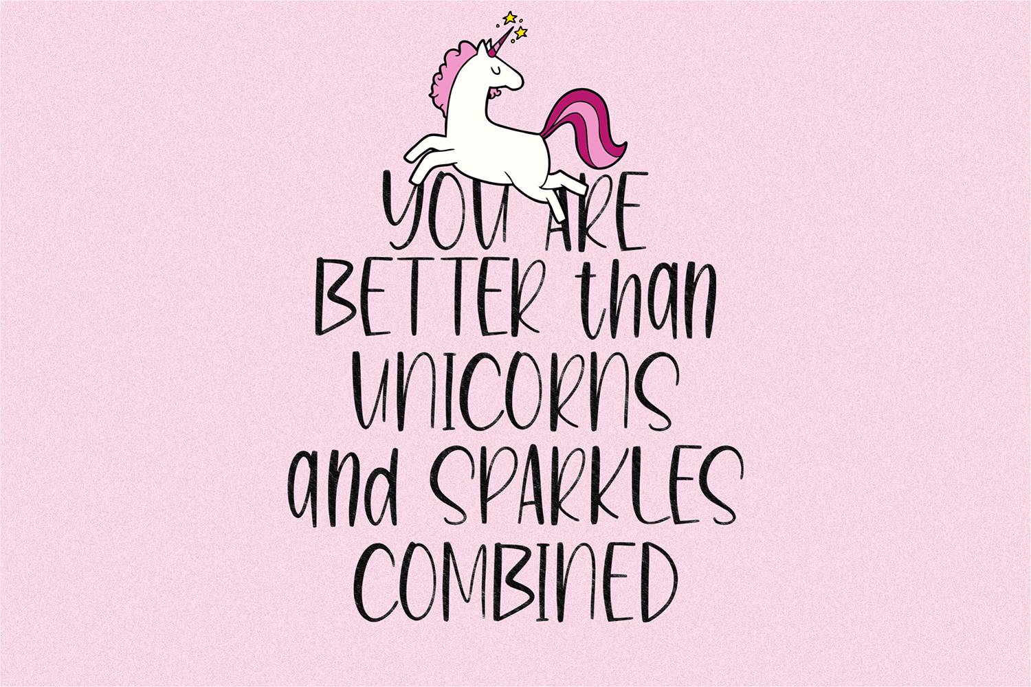 Unicorn Twister Font sample