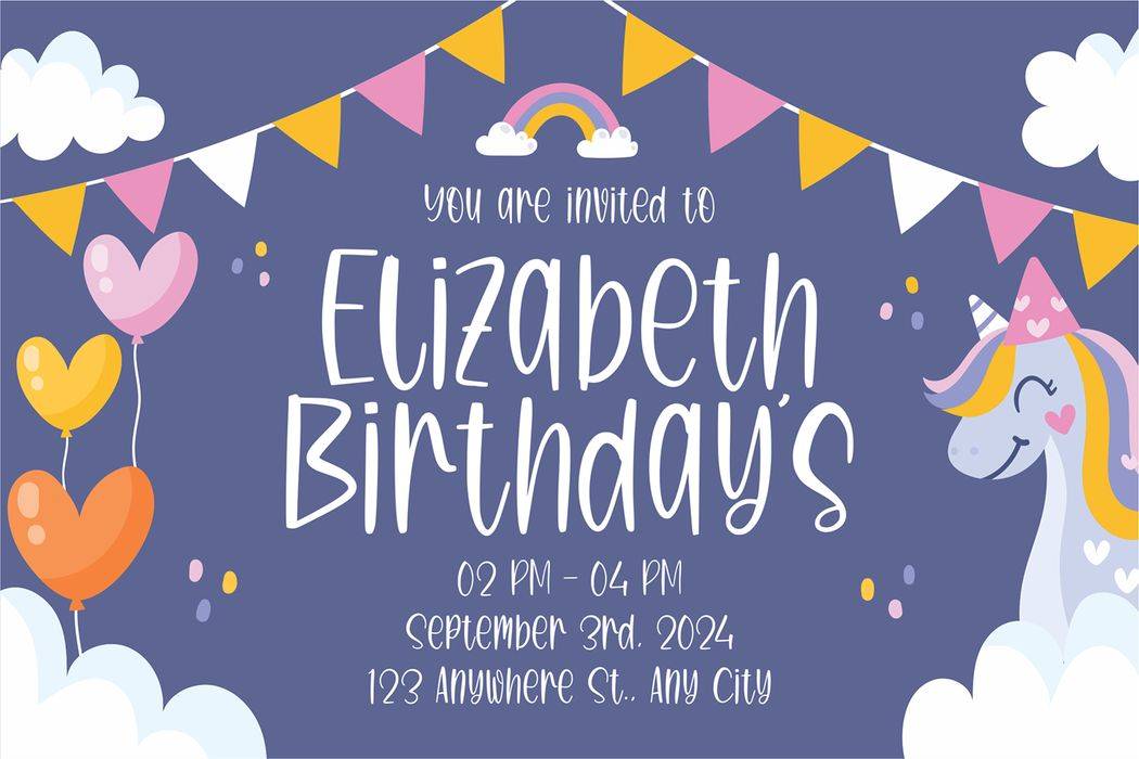 Unicorn Twister Font sample
