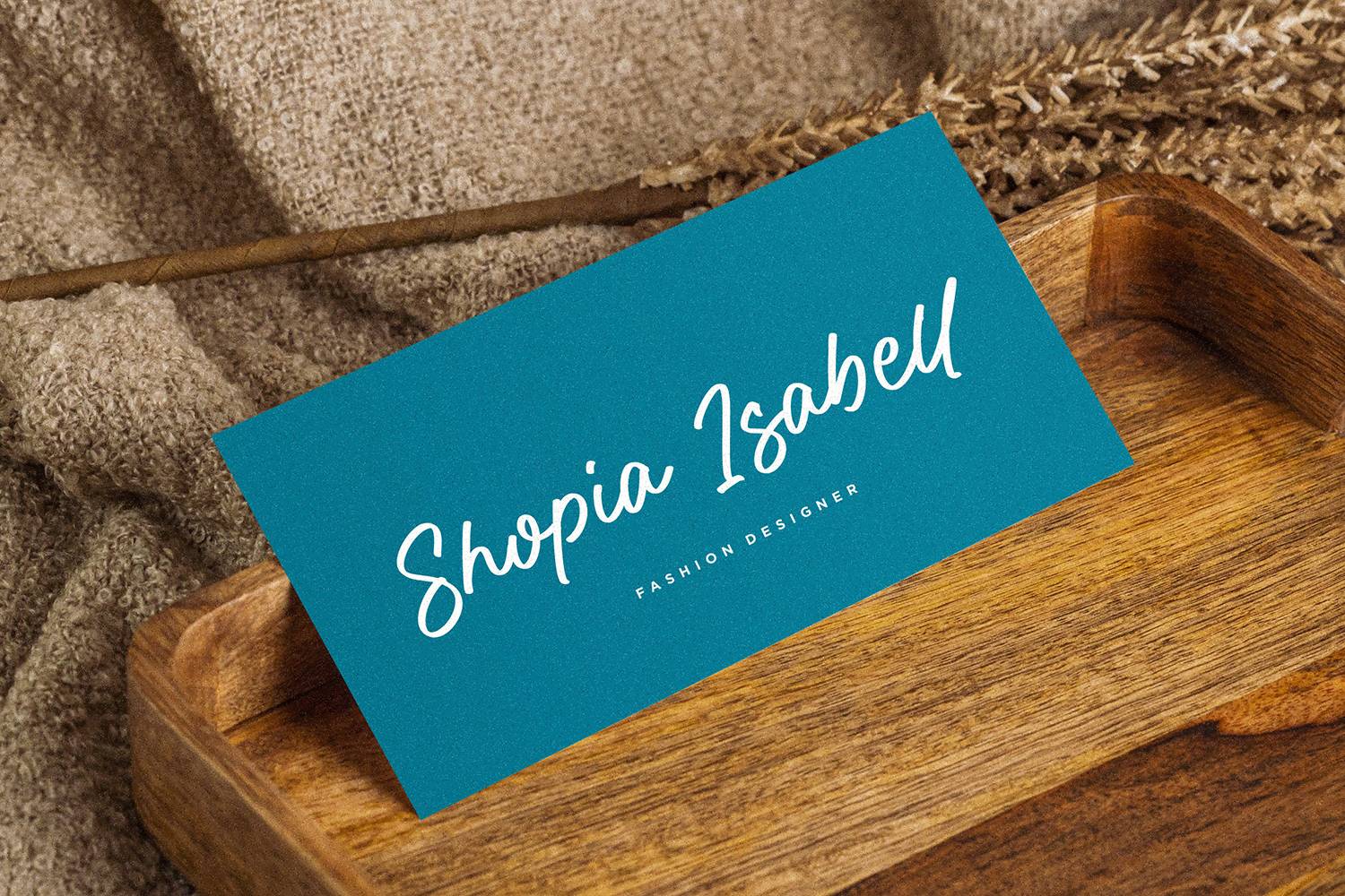 United White Font sample