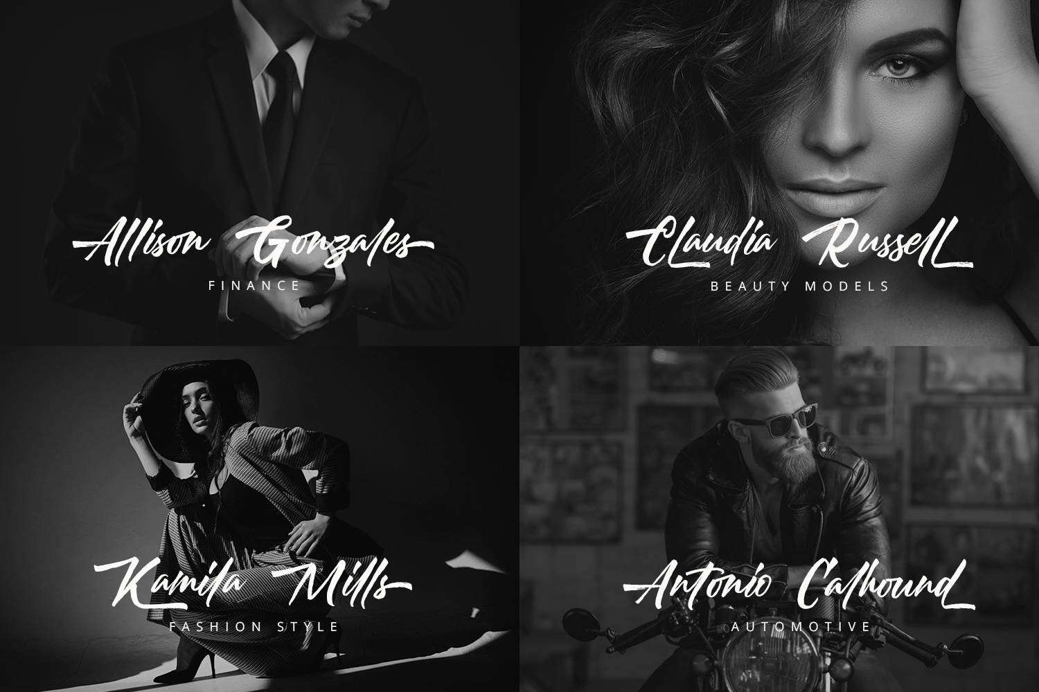 Untouched Font sample
