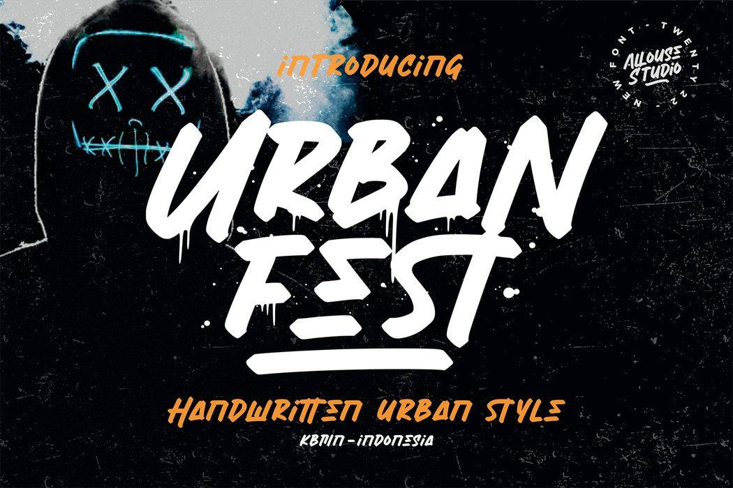 Urban Fest Font sample