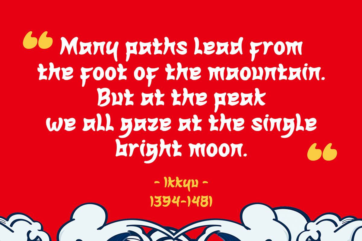 Usagi Font sample