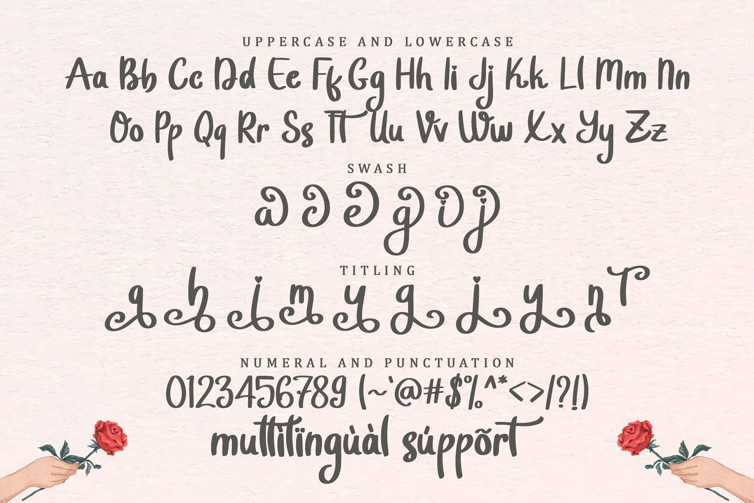 Valentine Mine Font sample