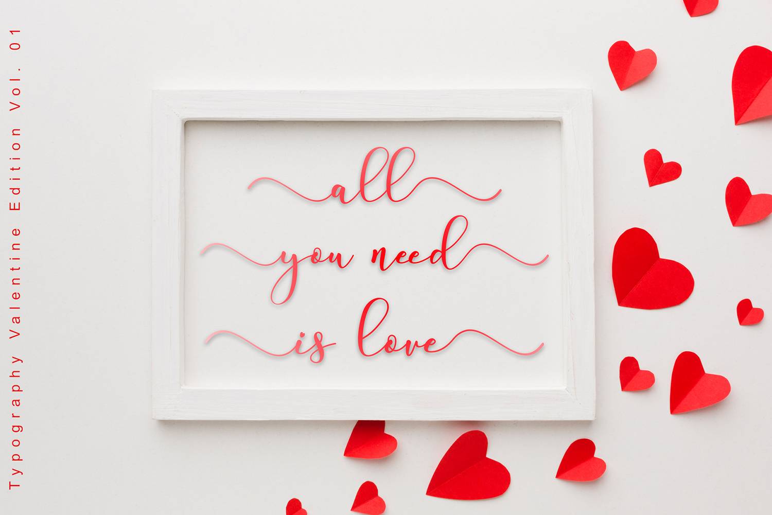 Valentine & You Font sample