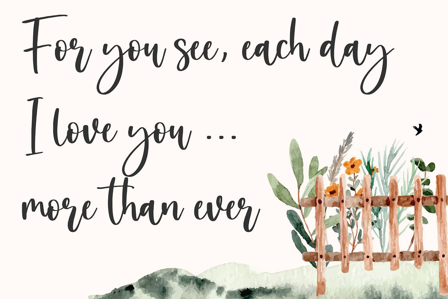 Valerina Font sample