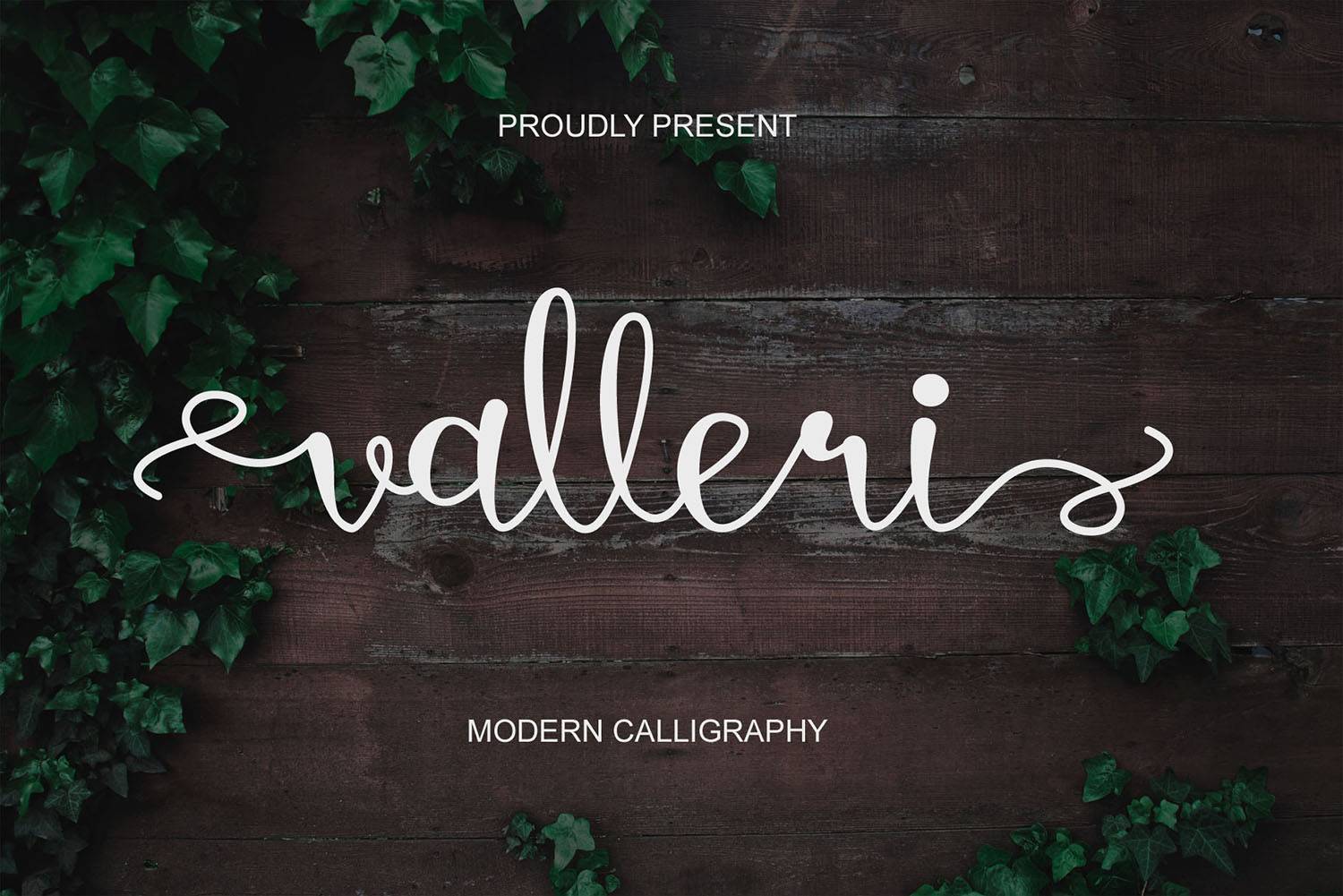 Valleri Font sample