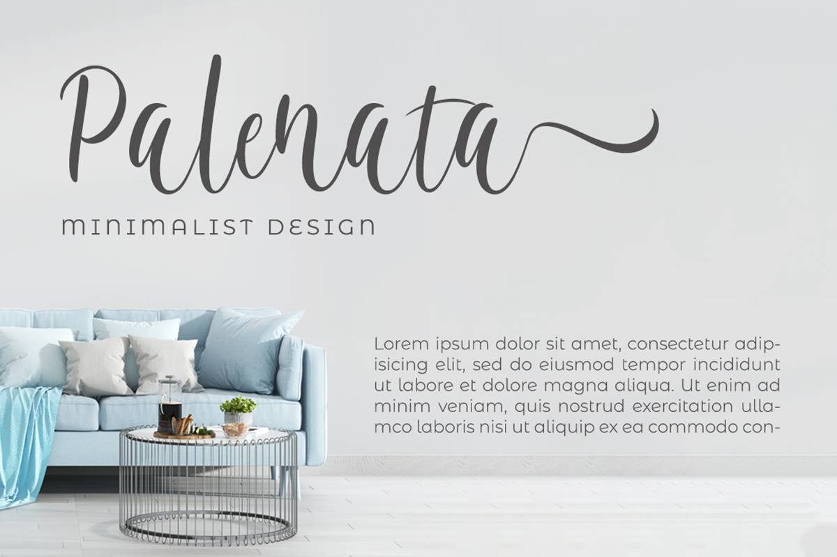 Vallerina Script Font sample