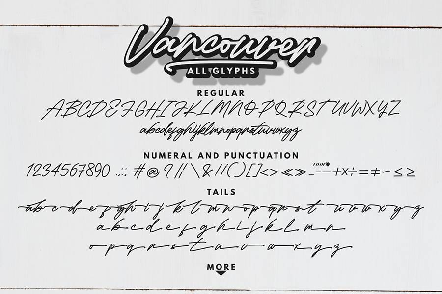 Vancouver Script Demo sample