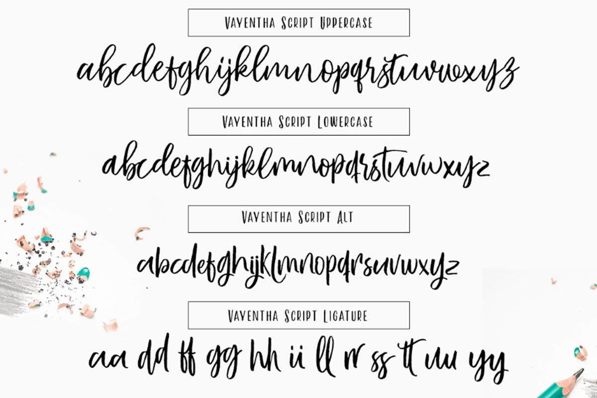 Vayentha Font Duo Demo sample