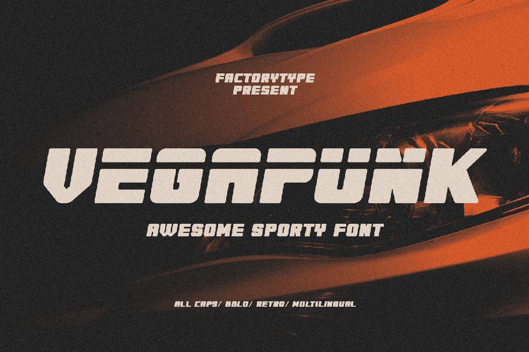Vegapunk Font sample