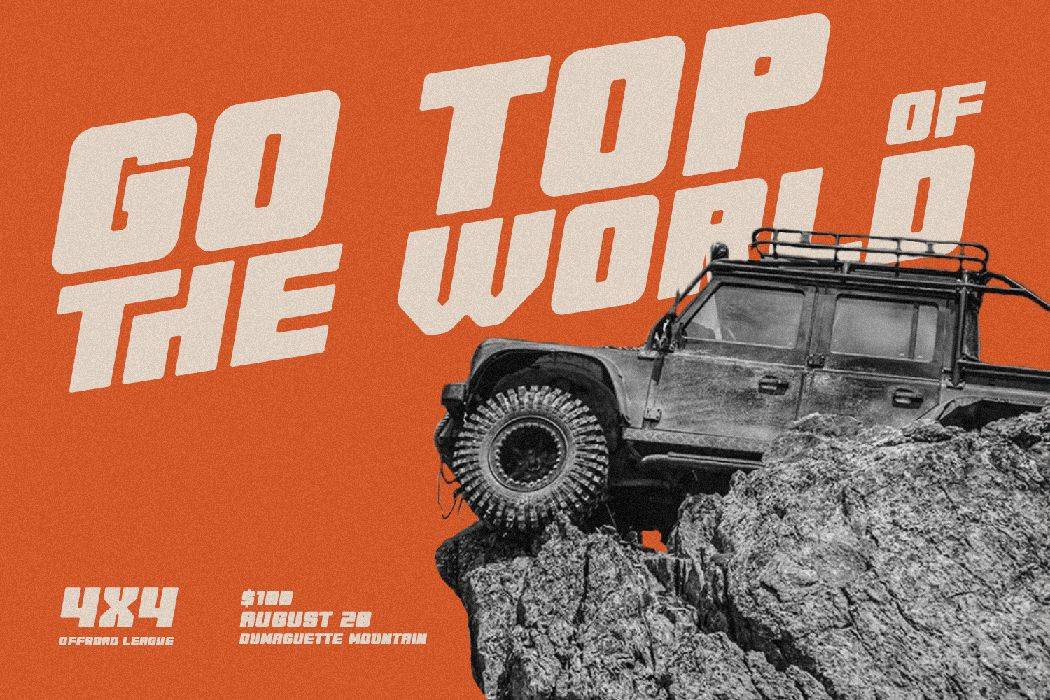 Vegapunk Font sample