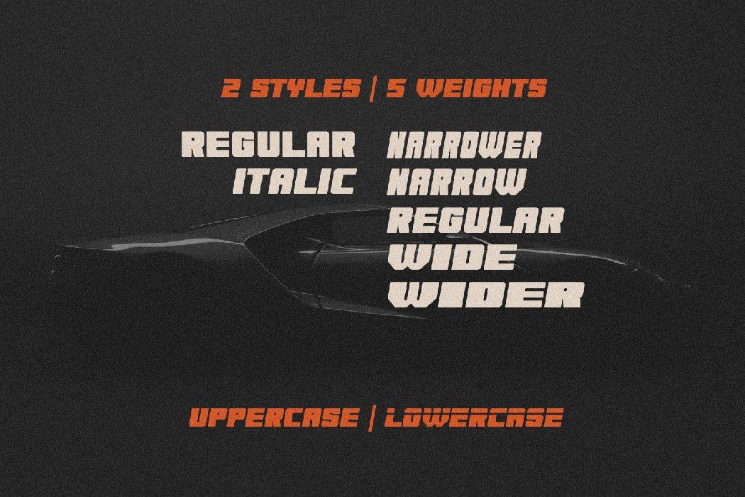 Vegapunk Font sample